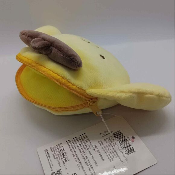 Pompompurin sanrio face plush pouch - Picture 2 of 10